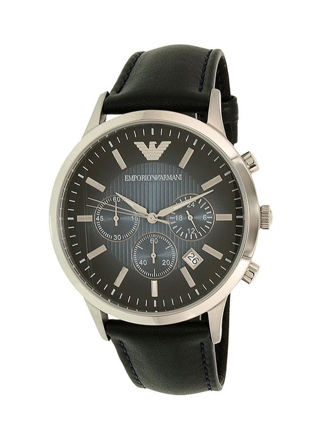 Men's Leather Analog Watch AR2473