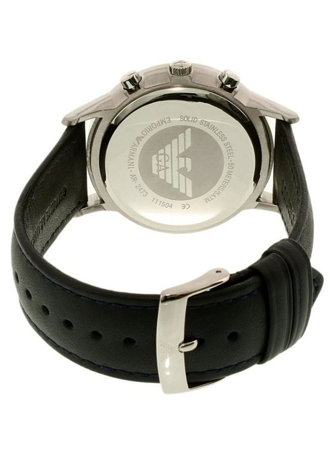 Men's Leather Analog Watch AR2473