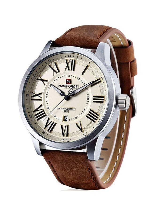 NAVIFORCE - Men's Roman Numeral Analog Watch 9126 - Image 1