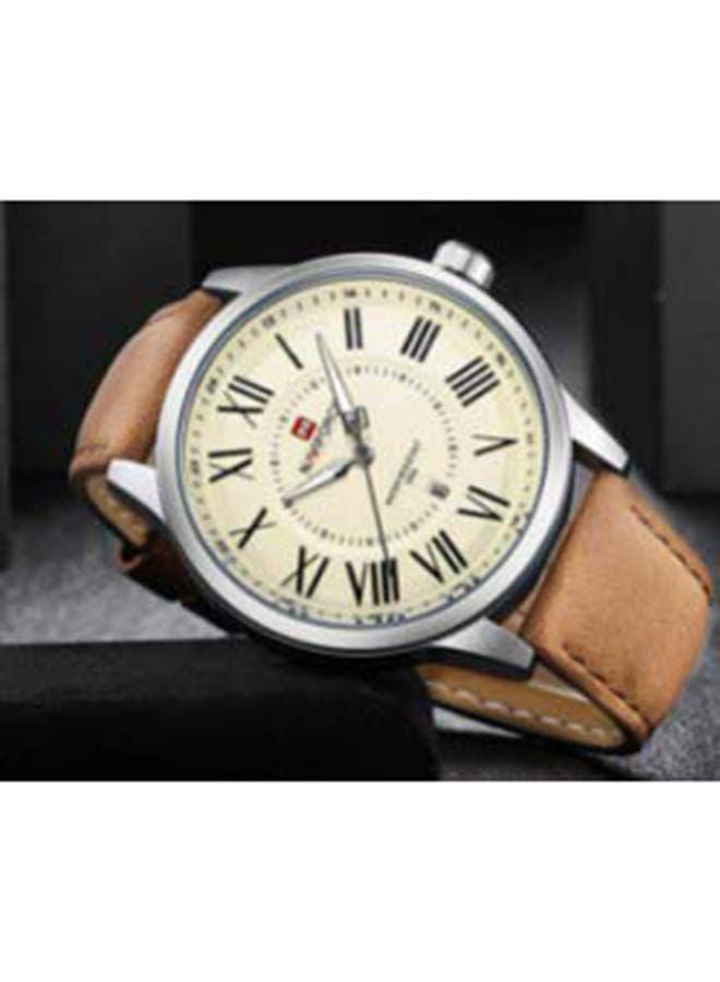 NAVIFORCE - Men's Roman Numeral Analog Watch 9126 - Image 1