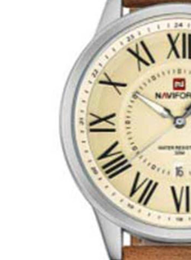 NAVIFORCE - Men's Roman Numeral Analog Watch 9126 - Image 1