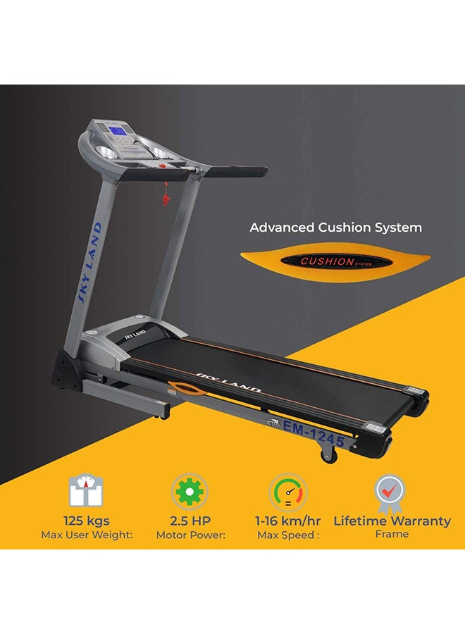 SkyLand 5HP Peak Foldable Motorized Automatic Treadmill With Hi-fi Speaker L 178 x W 75 x H 132 cmcm  - Image 2