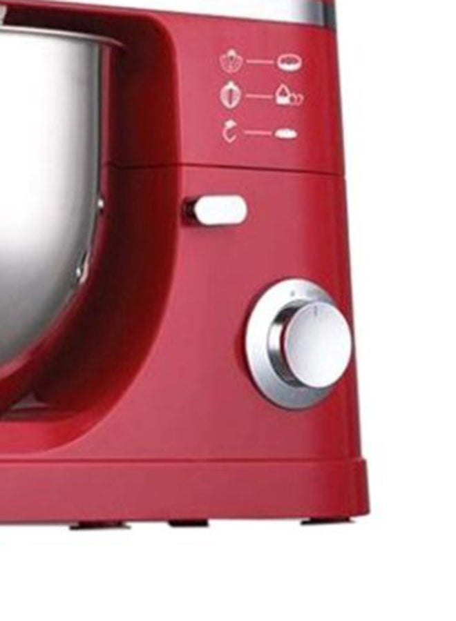 Jano - Hyper Stand Food Processor 1200W 7.0 L JN1211 Red/Silver - Image 1