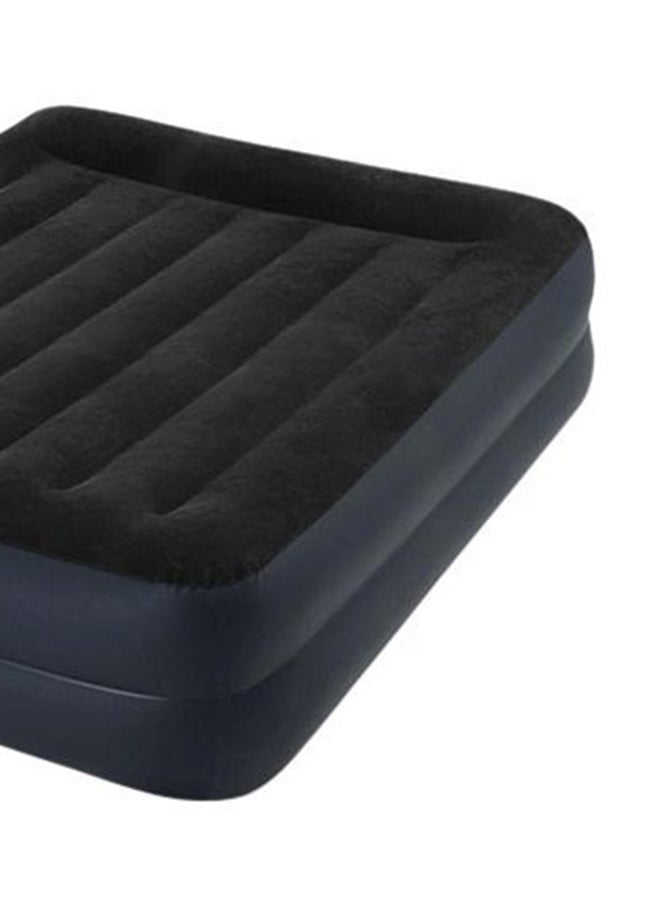 INTEX Padded Inflatable Double Bed Black  - Image 2