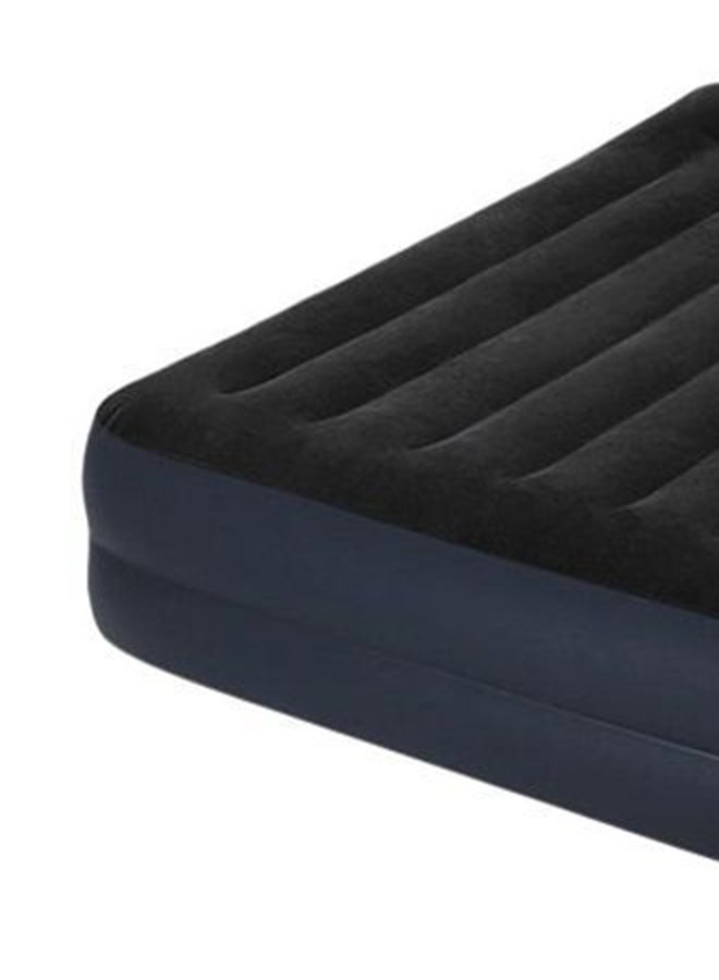 INTEX Padded Inflatable Double Bed Black  - Image 3