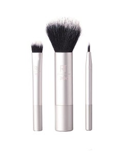 REAL TECHNIQUES Mini Brushes Natural Glow Mini Kit Grey  - Image 1