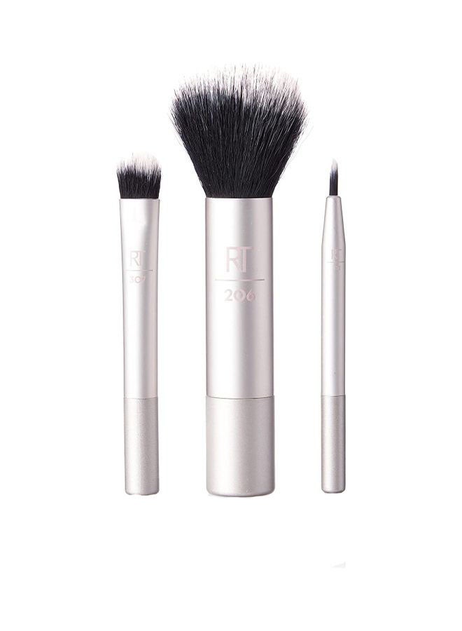 REAL TECHNIQUES Mini Brushes Natural Glow Mini Kit Grey - Image 1