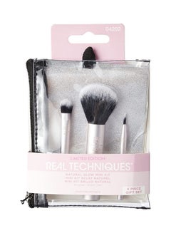 REAL TECHNIQUES Mini Brushes Natural Glow Mini Kit Grey  - Image 4