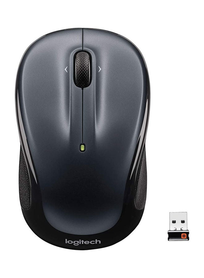 Logitech - M325 Wireless Mouse, 2.4 GHz with USB Unifying Receiver, 1000 DPI Optical Tracking, 18-Month Life Battery, PC/Mac/Laptop Black - Image 1