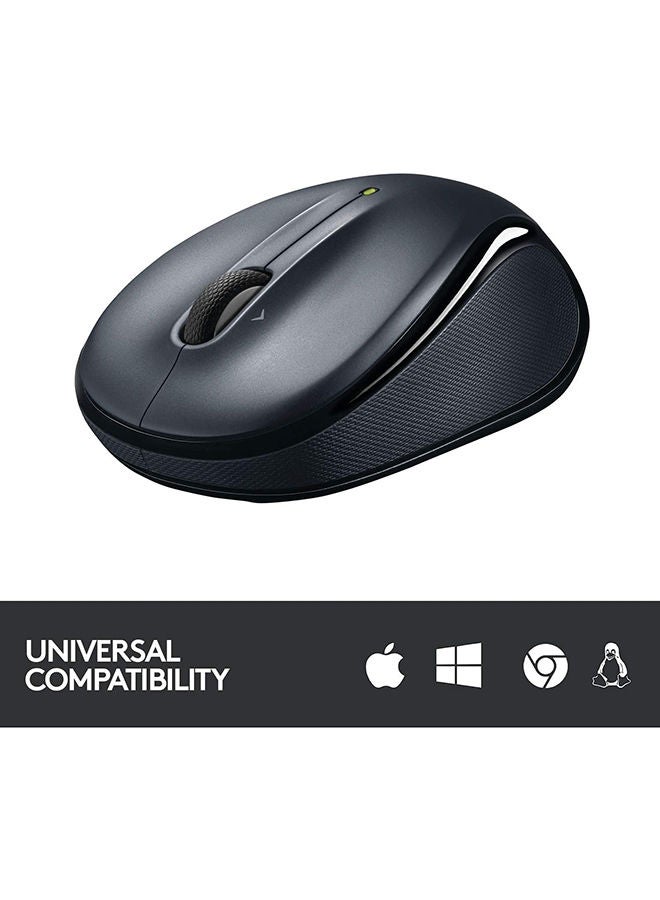 Logitech - M325 Wireless Mouse, 2.4 GHz with USB Unifying Receiver, 1000 DPI Optical Tracking, 18-Month Life Battery, PC/Mac/Laptop Black - Image 1