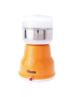 KRAWN Coffee Grinder 100.0 W KRAWN-KB196 Silver/Orange  - Image 1