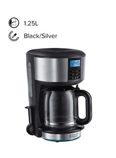 Buckingham Coffee Maker 1.25 L 1000 W 20680 / 20680-56 Black/Silver