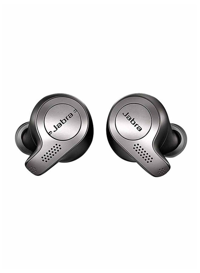 Jabra - Elite 65T Wireless In-Ear Headset Titanium Black - Image 1