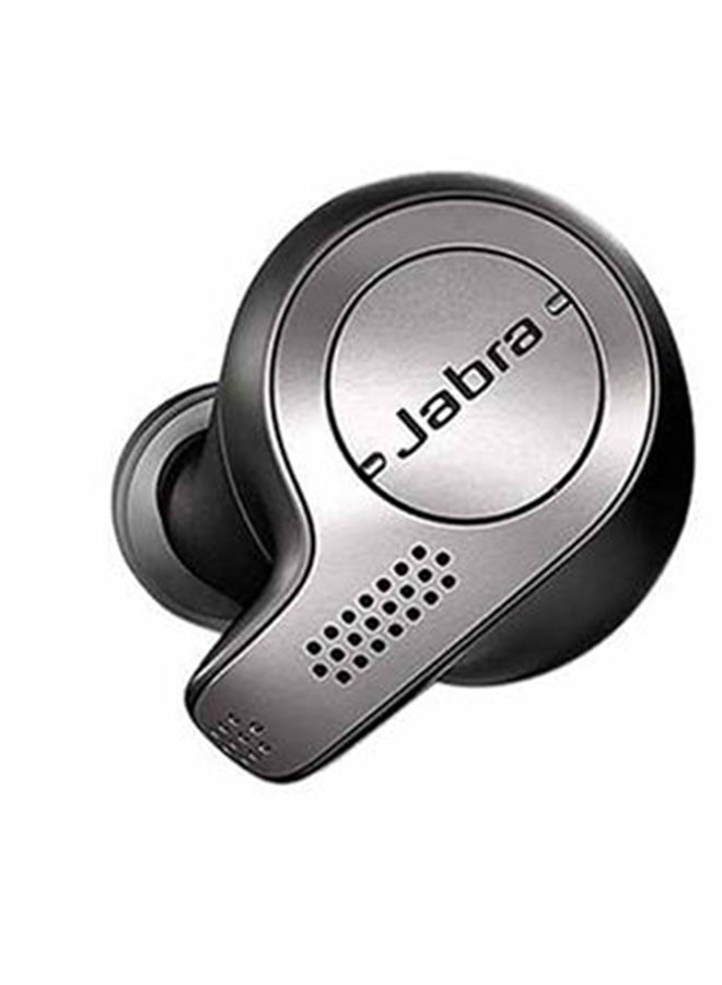 Jabra - Elite 65T Wireless In-Ear Headset Titanium Black - Image 1