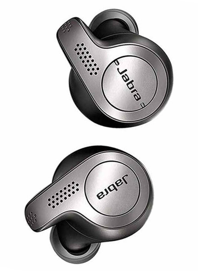 Jabra - Elite 65T Wireless In-Ear Headset Titanium Black - Image 1
