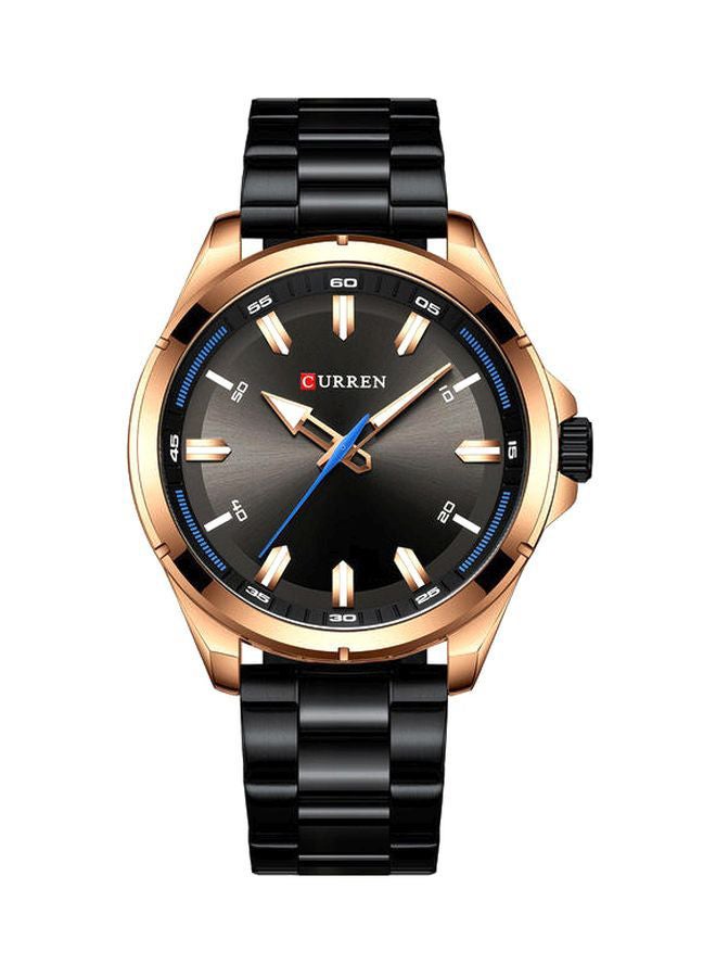 CURREN Men's Stainless Steel Analog Watch 8320 - 46 mm - Black  - Image 1