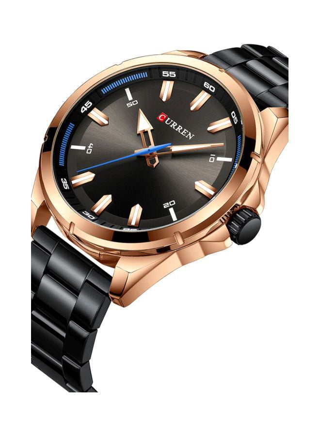 CURREN Men's Stainless Steel Analog Watch 8320 - 46 mm - Black  - Image 2
