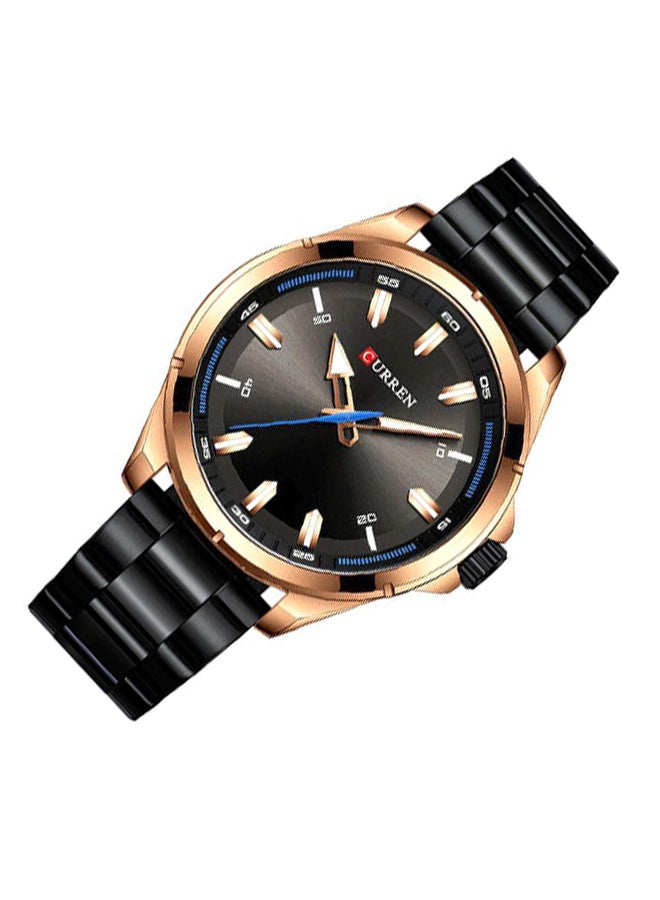 CURREN Men's Stainless Steel Analog Watch 8320 - 46 mm - Black  - Image 5