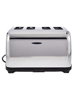BLACK+DECKER Bread Toaster Stainless Steel 4 Slice With Crumb Tray 1800.0 W ET304-B5 Silver/Black  - Image 3