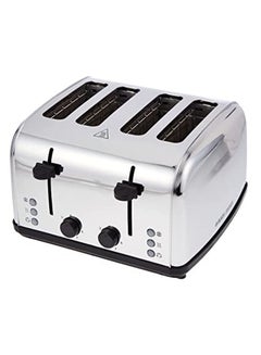BLACK+DECKER Bread Toaster Stainless Steel 4 Slice With Crumb Tray 1800.0 W ET304-B5 Silver/Black  - Image 5