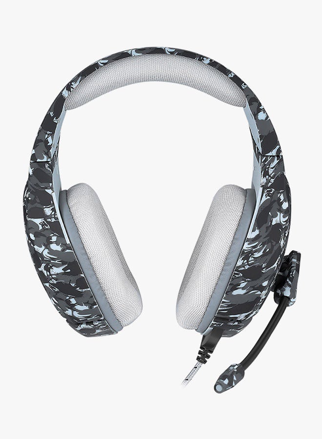 onikuma - 3.5Mm Gaming Wired Headphone With Mic  GrayFor PS4/PS5/XOne/XSeries/NSwitch/PC - Image 1
