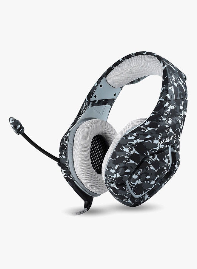onikuma - 3.5Mm Gaming Wired Headphone With Mic  GrayFor PS4/PS5/XOne/XSeries/NSwitch/PC - Image 1