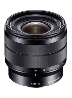 Sel1018 E Mount - Aps-C 10-18 mm F4.0 Wide Angle Zoom Lens Black