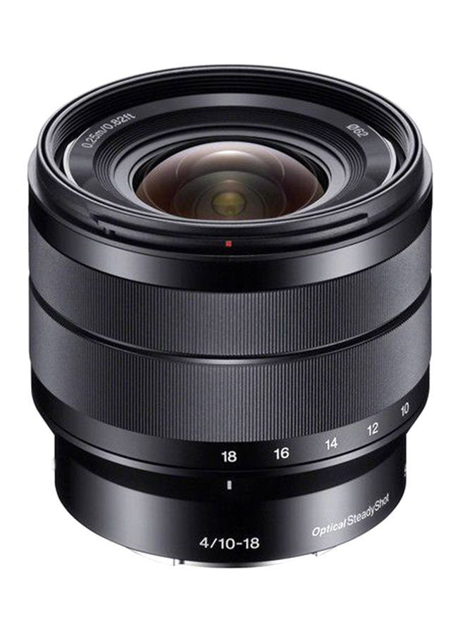 Sony - Sel1018 E Mount - Aps-C 10-18 mm F4.0 Wide Angle Zoom Lens Black - Image 1