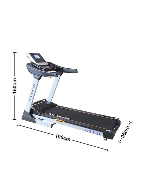 Luxury Treadmill EM-1264 198x90x146cm