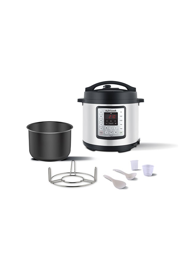 nutricook Smart Pot Eko Electric Pressure Cooker 6 L 1000 W SP104A Stainless Steel/Black  - Image 5