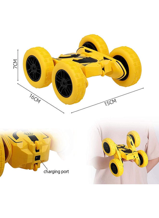 Generic - Portable Double Sided Rotating Vehicles Tumbling Flips Rc Remote Control Car- Assorted - Image 1