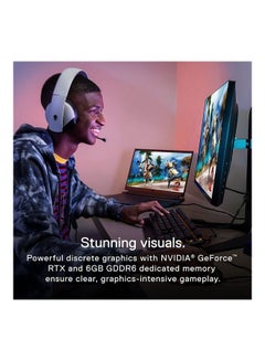 DELL G15-5511 Gaming (Upgraded Version) Laptop With 15.6-Inch Display, Core i7-11800H Processor/32GB RAM/1TB SSD/6GB NVIDIA GeForce RTX 3060 Graphics Card/Windows 11 Home English black  - Image 2
