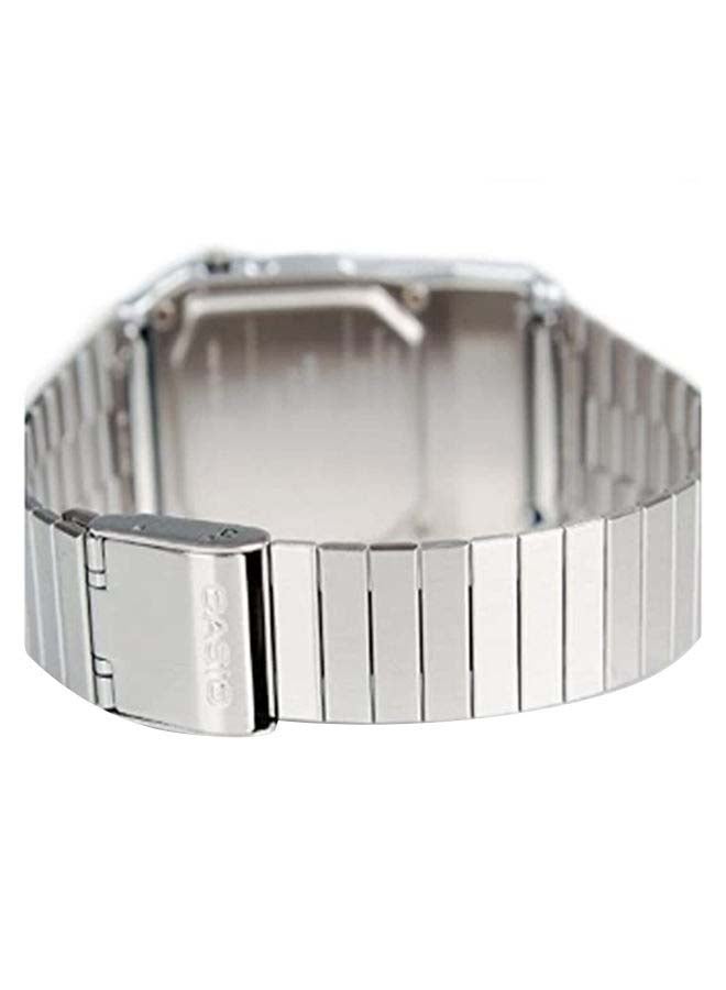 كاسيو ساعة يد رقمية تيليمنو طراز DBC611-1DF مقاس 36 مم - لون فضي للرجال - Image 2