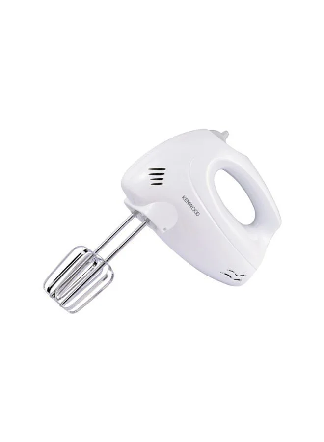 KENWOOD Hand Mixer, 6 Speeds, Turbo Function, 2 Beaters, 2 Dough Hooks, 250 W HM330 White