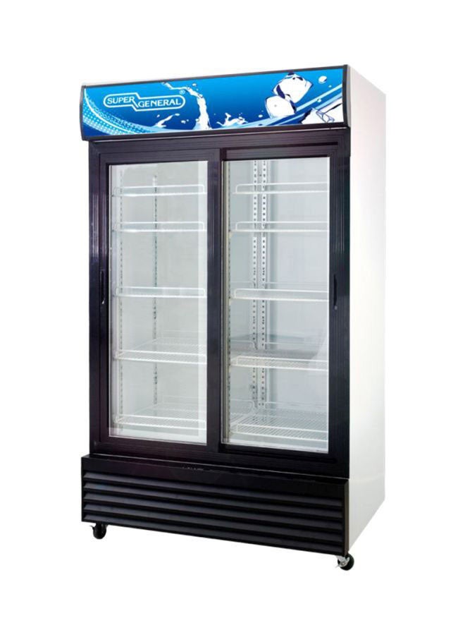 سوبر جنرال مبرد بباب مزدوج 1000 لتر 1000 L 650 kW SG SC1017 IS أسود/ أبيض  - Image 1