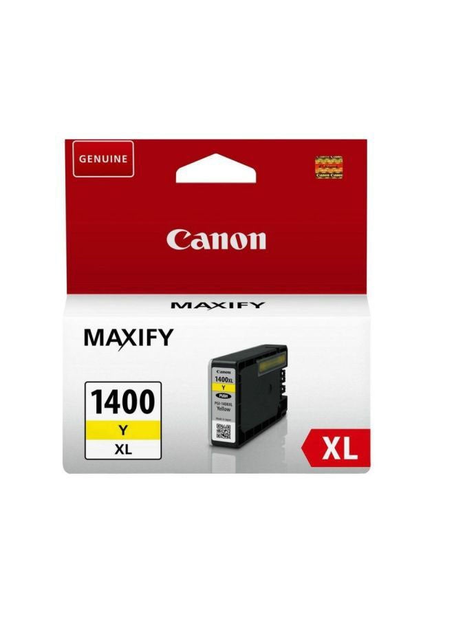 كانون خرطوشة حبر بجودة احترافية طراز PGI-1400XL أصفر  - Image 1