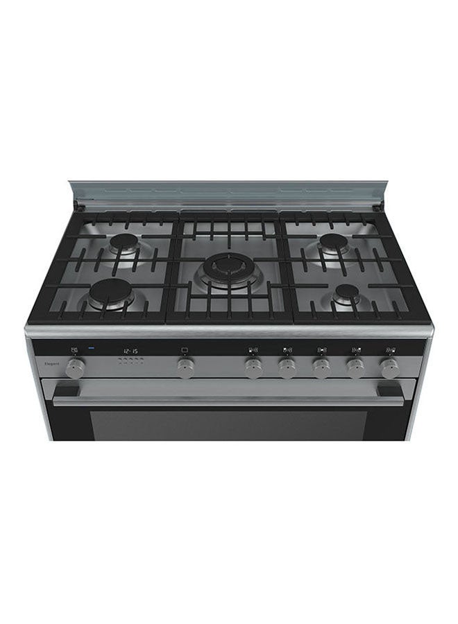 SIEMENS 5 Burner Gas Cooker iQ700 90 x 60 cm, Duel Fuel, 1 year Warranty HQ738357M Silver  - Image 4