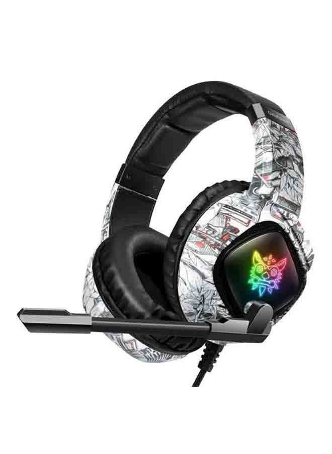 onikuma - K19 Gaming Wired Headset With Microphone For PS4/PS5/XOne/XSeries/NSwitch/PC - Image 1