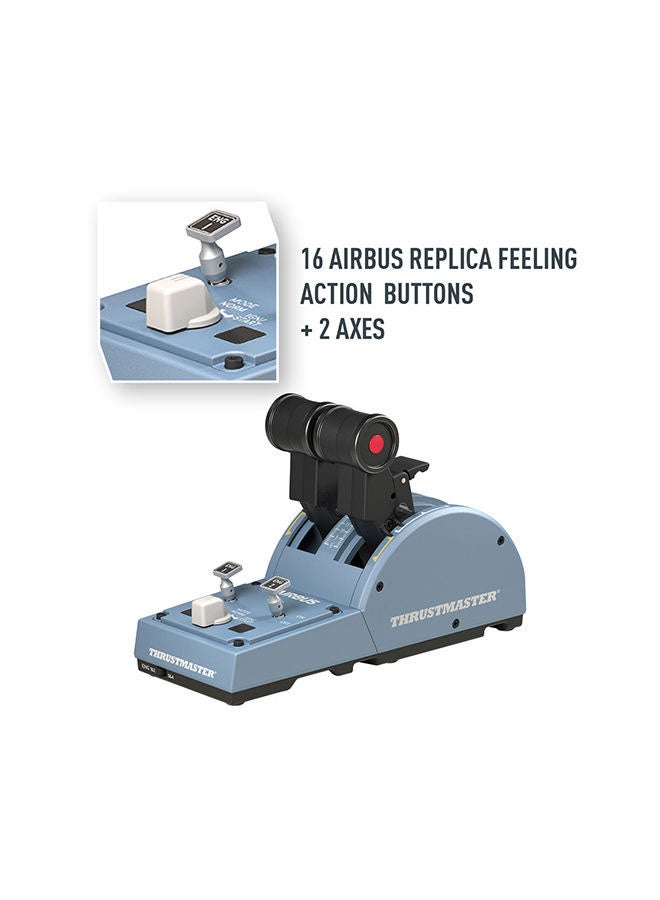 THRUSTMASTER - Thrustmaster TCA Quadrant Add-On Airbus Edition - For PC - Image 1