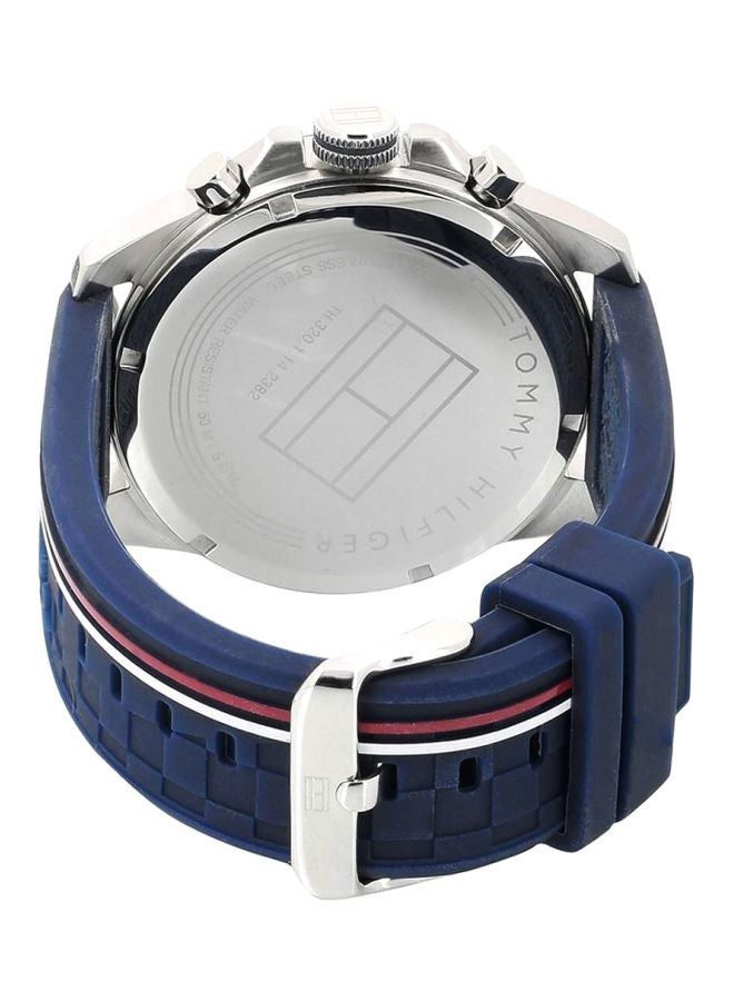 Men's Decker Blue Silicon Strap Analog Wrist Watch 1791476 - 46 mm - v1671200047/N40583502A_3