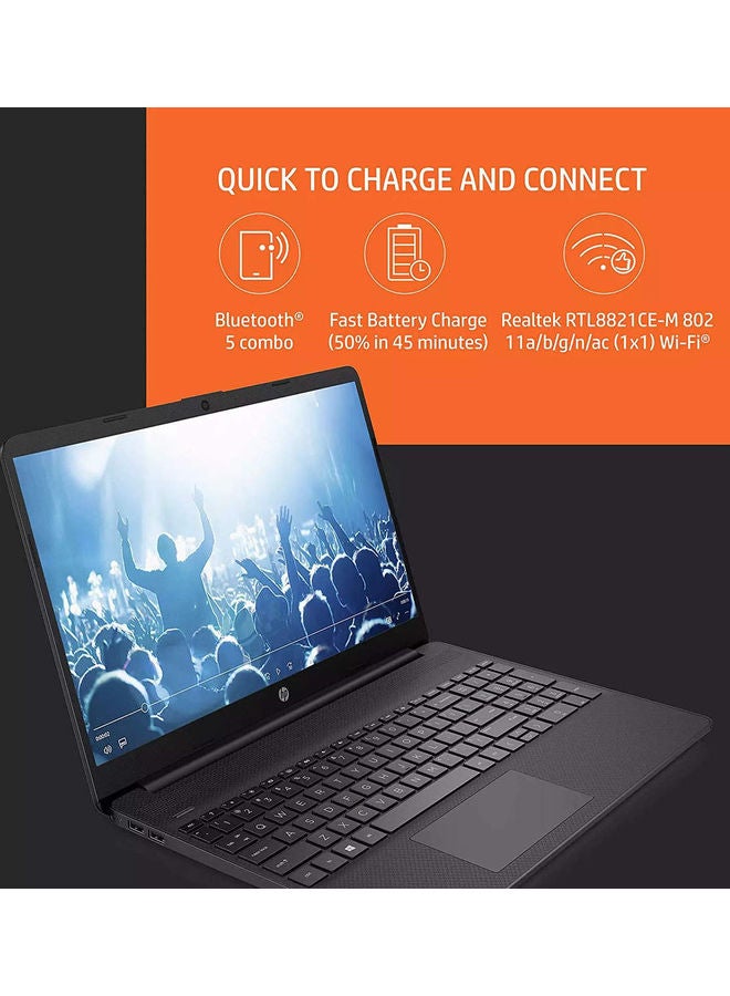 HP - 15s Laptop With 15.6-Inch FHD Display, Core i3 Processor/8GB RAM/256GB SSD/Intel UHD Graphics/Windows 11 English black - Image 1