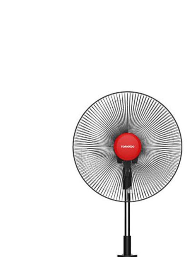 تورنيدو - مروحة استاند 16 بوصة 4 ريشة 65 W EFS-111M أحمر، أبيض - Image 1