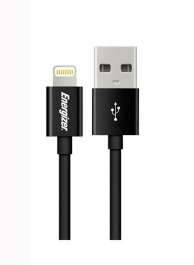 Ultimate 3.4A Dual Port Car Charger with Smart IC Technology and Fast Charging Lightning Cable Black/Silver