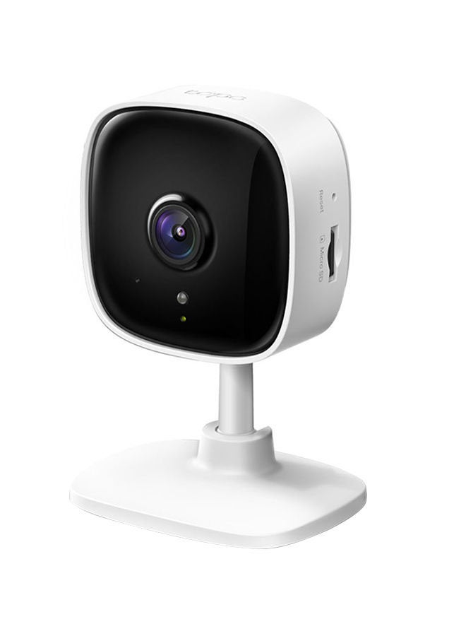 TP-Link Tapo C100 Indoor Home Security Wi-Fi Camera with Night Vision, 1080p High Definition - White 