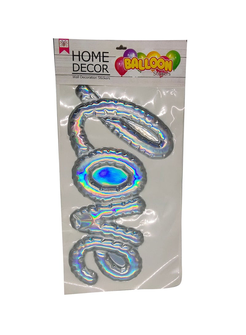 Dollar Plus Love Wall Decoration Stickers (Assorted)  - Image 1
