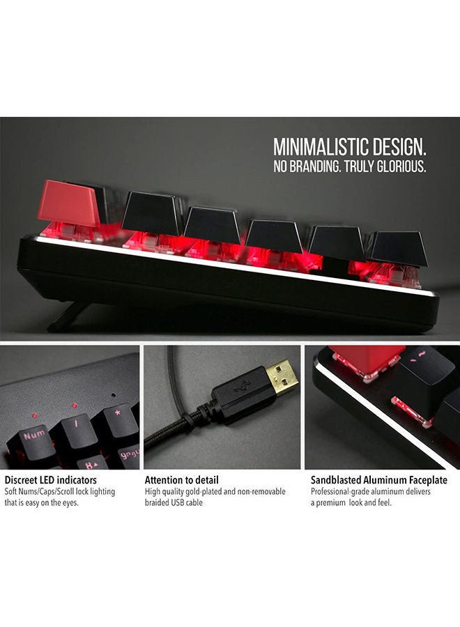 Glorious - Glorious Modular Mechanical Gaming Keyboard - TKL (Pre-Built) - Brown - Image 1