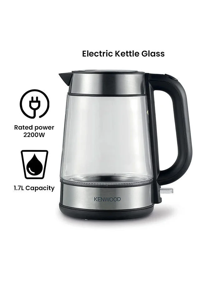 KENWOOD Kettle, Glass, Removable Mesh Filter,