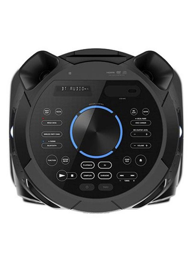 Sony - High-Power Party Speaker with BLUETOOTH Technology MHC-V73D Black/Blue - Image 1