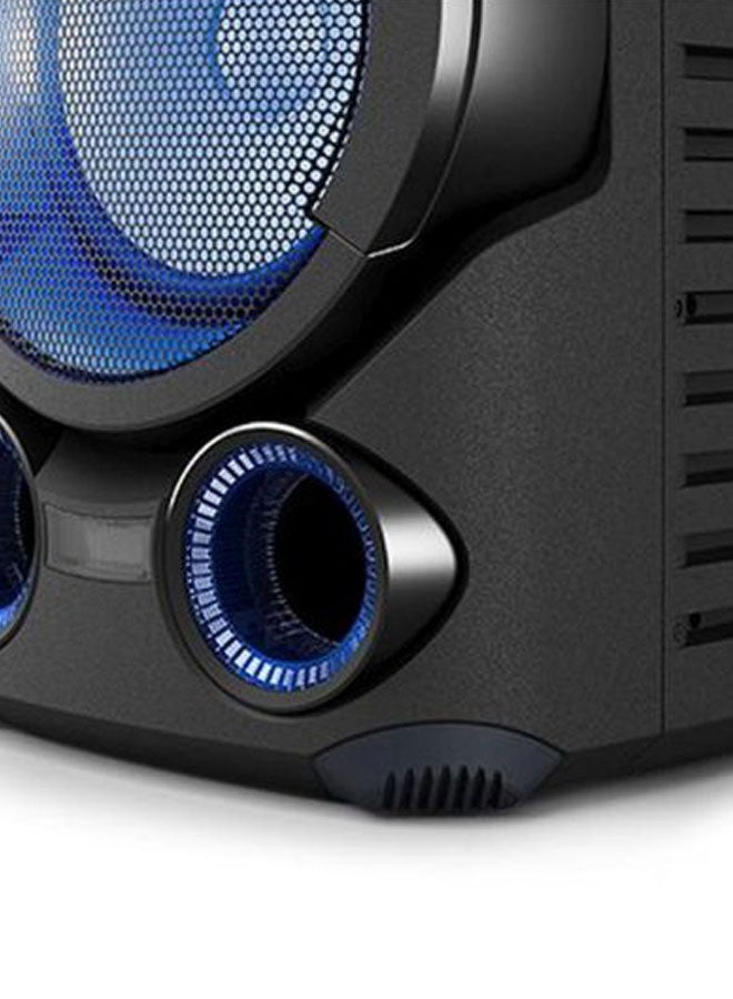 Sony - High-Power Party Speaker with BLUETOOTH Technology MHC-V73D Black/Blue - Image 1