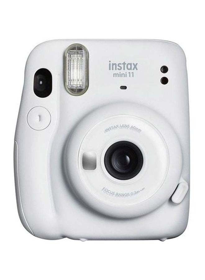 FUJIFILM - Instax Mini 11 Instant Film Camera With Pack Of 20 Film White - Image 1